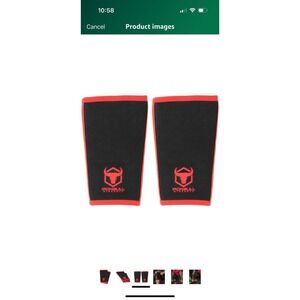 Iron Bull Strength 7mm Knee Sleeves (Pair) for Weightlifting & Powerlifting XXL